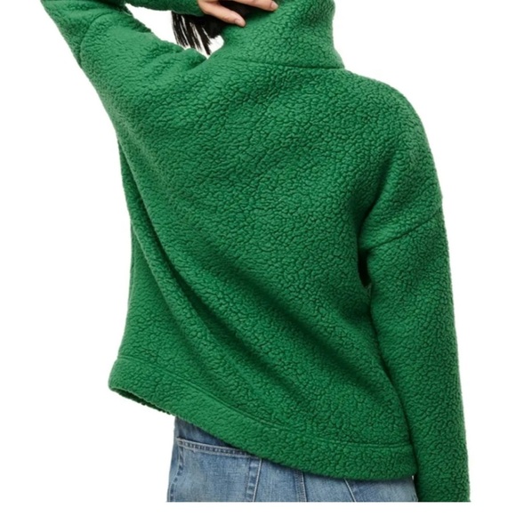 J. Crew Vintage Snap Collar Polartec Sweater - Picture 7 of 13